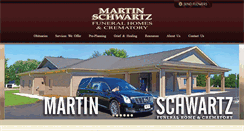 Desktop Screenshot of martinschwartzfuneralhomes.com